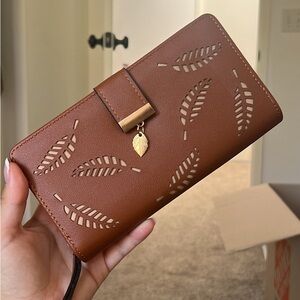 Brand new vagabond goods leather wallet!